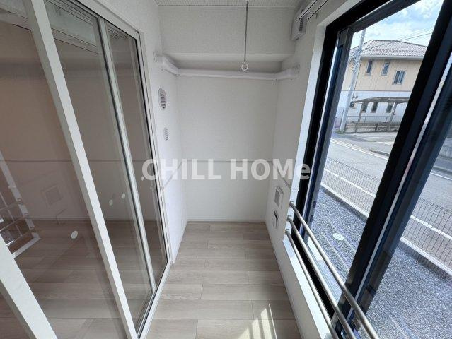 エタニティ・Ａのバルコニー|当社、チルホームのHPもご覧ください(^^)/物件情報多数♪