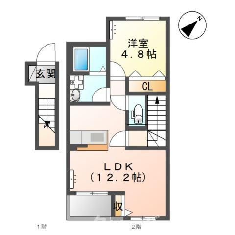 フィエスタⅡの間取り