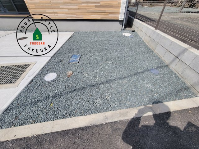 福岡市東区若宮4丁目第4-4棟（4号棟）　の庭|お庭で自由な時間を過ごせます。