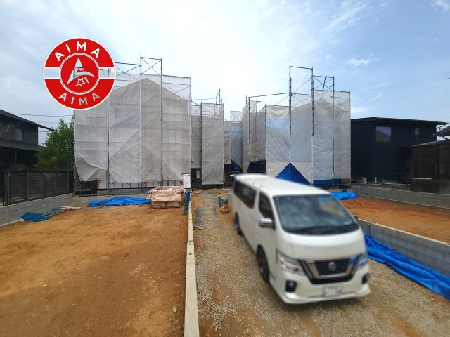 福岡市東区若宮4丁目第4-4棟（4号棟）　の前面道路含む現地写真|見学の時間などお気軽にお問い合わせ下さい。