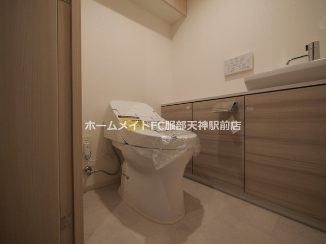 ザ・パークハビオ谷町六丁目クロスのトイレ