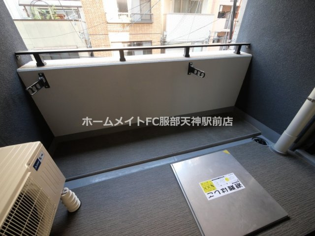 ザ・パークハビオ谷町六丁目クロスのバルコニー