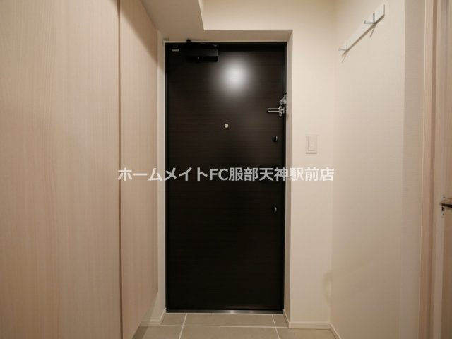 ザ・パークハビオ谷町六丁目クロスの玄関