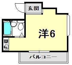グランディア甲東園の間取り