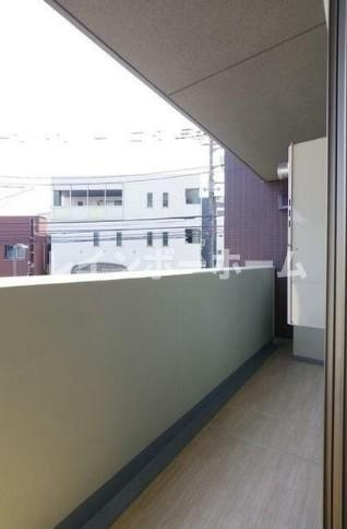 グランカミーユ江北のバルコニー