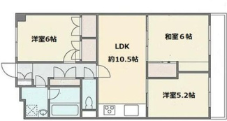 【間取り】 | 宮前平ハイデンス | 間取り図