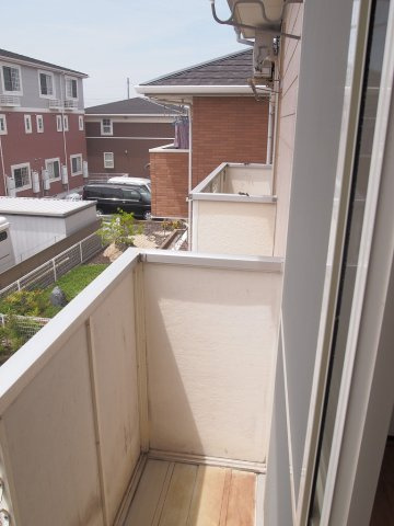 ユースハイムのバルコニー