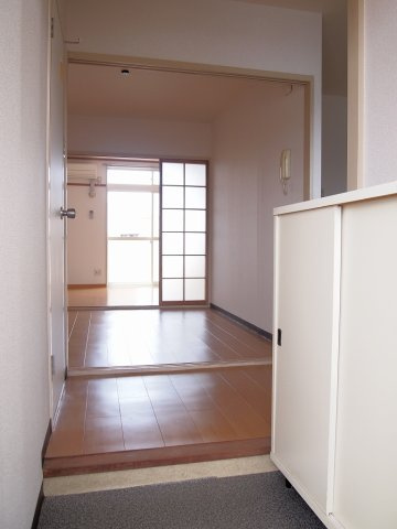 ユースハイムの玄関