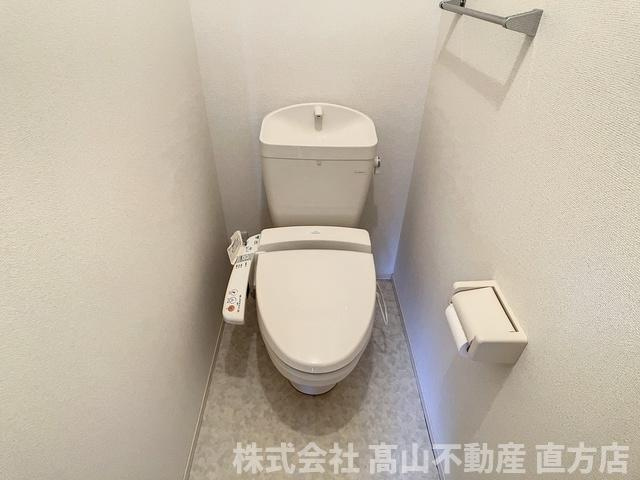 宮若市福丸のアパートのトイレ