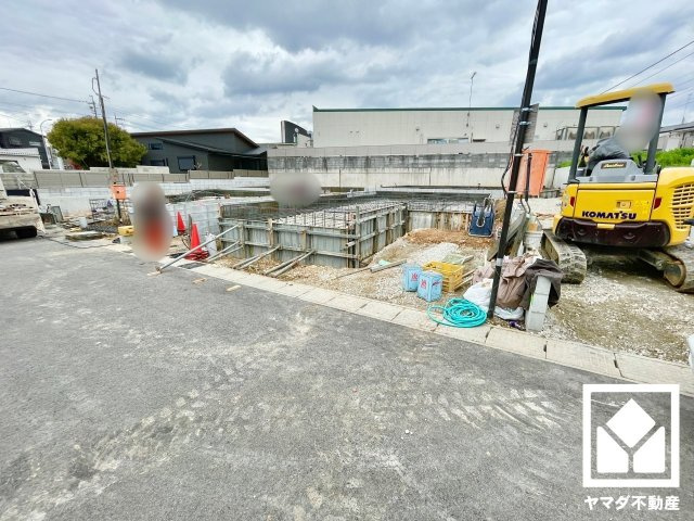 宇治市羽拍子町　2期　4号地の外観|4月7日　現地写真更新