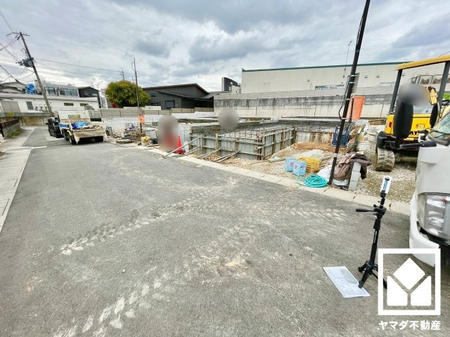 宇治市羽拍子町　2期　4号地の外観|4月7日　現地写真更新