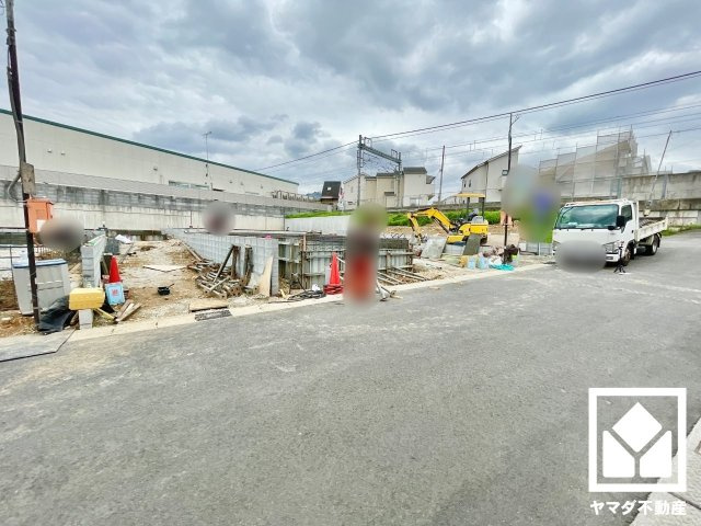 宇治市羽拍子町　2期　4号地の外観|4月7日　現地写真更新