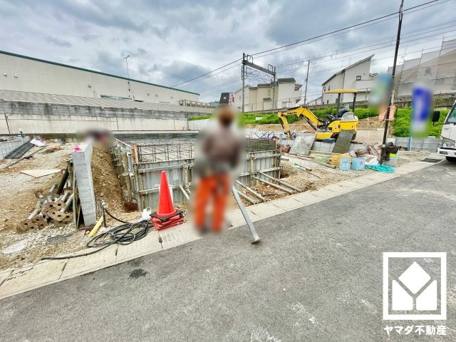 宇治市羽拍子町　2期　4号地の外観|4月7日　現地写真更新