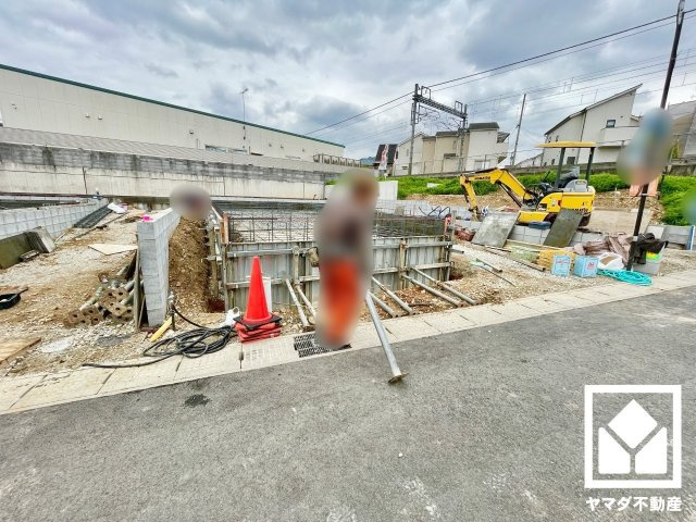 宇治市羽拍子町　2期　4号地の外観|4月7日　現地写真更新