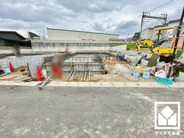 宇治市羽拍子町　2期　4号地の外観|4月7日　現地写真更新