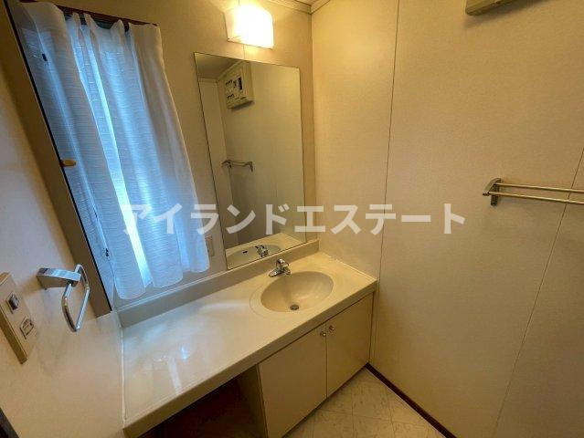 八雲テラスハウス　ネット無料　ペット相談　3方角部屋の洗面所