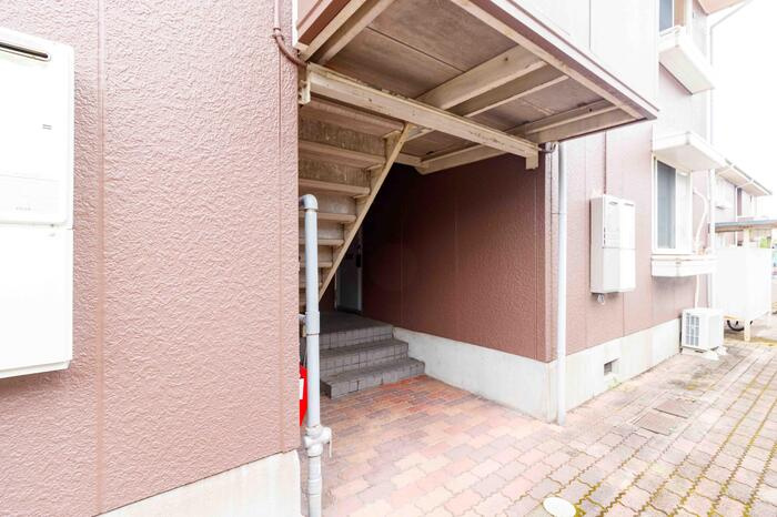 セジュールすばる　Ａのエントランス