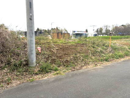 東松山市上唐子　土地59坪の外観