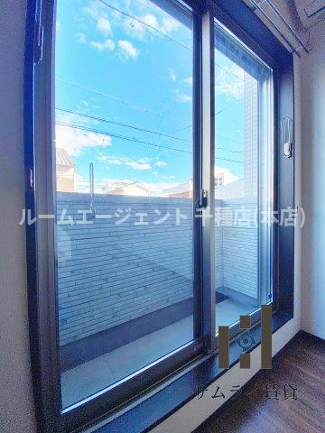 Ampio志賀本通のバルコニー