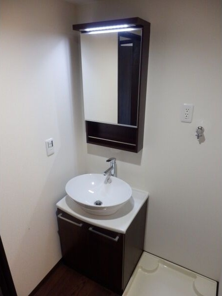 Ampio志賀本通の洗面所