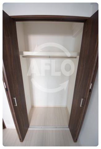 ジアコスモ大阪イーストゲートの収納|ジアコスモ大阪イーストゲート　クローゼット