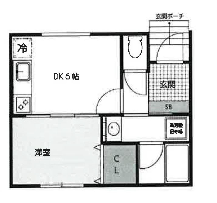メゾンドオーの間取り|間取りです。