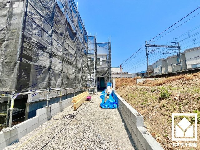 宇治市羽拍子町　2期　3号地の外観|5月19日　現地写真更新