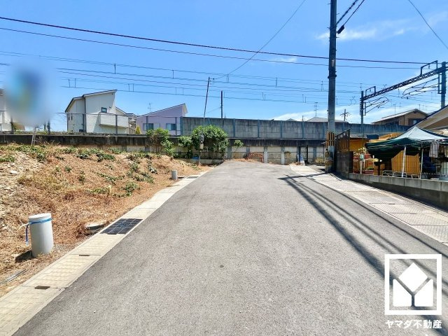 宇治市羽拍子町　2期　3号地の前面道路含む現地写真|5月19日　現地写真更新