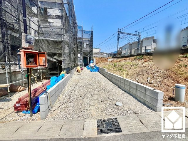 宇治市羽拍子町　2期　3号地の外観|5月19日　現地写真更新