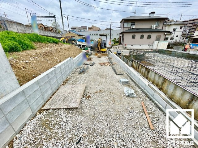 宇治市羽拍子町　2期　3号地の外観|4月7日　現地写真更新