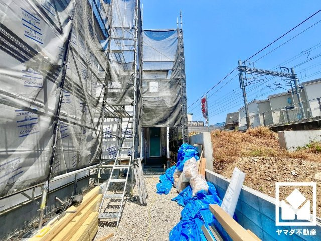 宇治市羽拍子町　2期　3号地の外観|5月19日　現地写真更新