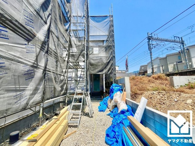 宇治市羽拍子町　2期　3号地の外観|5月19日　現地写真更新