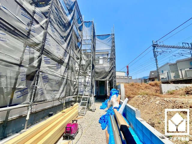 宇治市羽拍子町　2期　3号地の外観|5月19日　現地写真更新