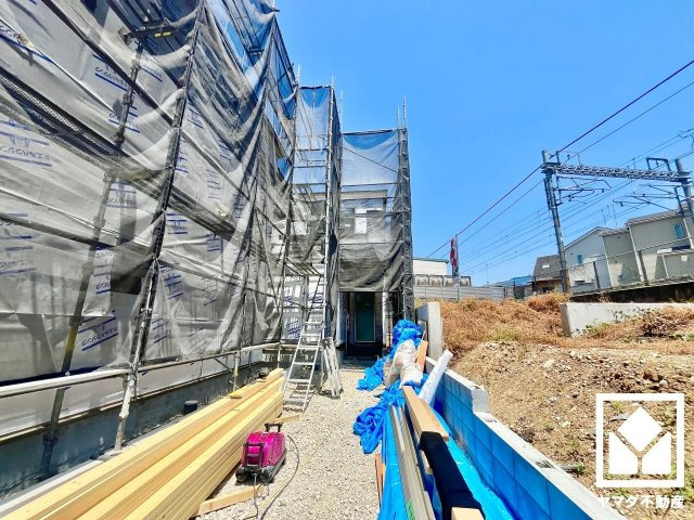 宇治市羽拍子町　2期　3号地の外観|5月19日　現地写真更新