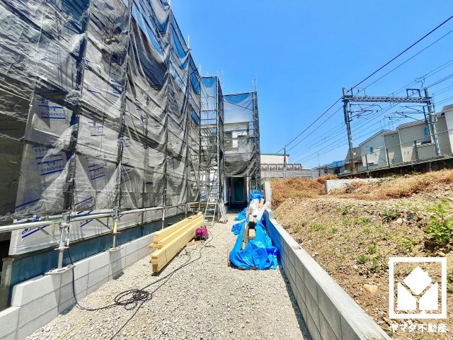 宇治市羽拍子町　2期　3号地の外観|5月19日　現地写真更新