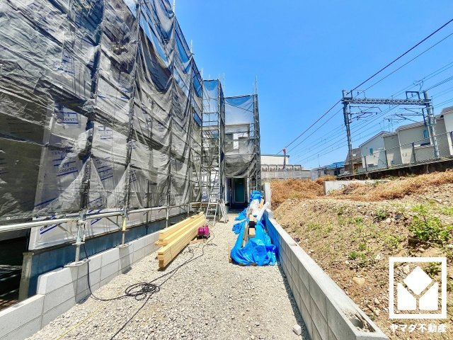 宇治市羽拍子町　2期　3号地の外観|5月19日　現地写真更新
