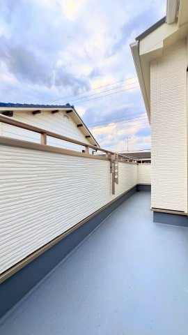 東野4丁目のバルコニー