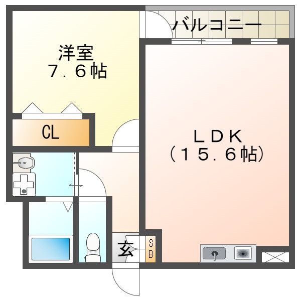アバントコート明石の間取り|アバントコート明石