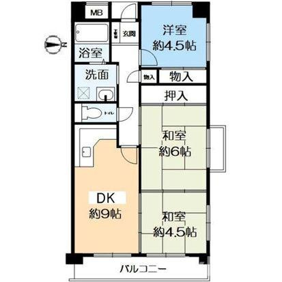 エクセレンス茨木の間取り