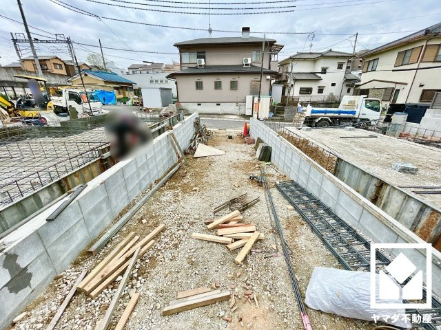宇治市羽拍子町　2期　2号地の外観|4月7日　現地写真更新