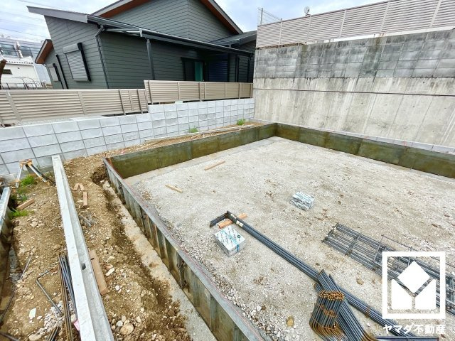 宇治市羽拍子町　2期　2号地の外観|4月7日　現地写真更新