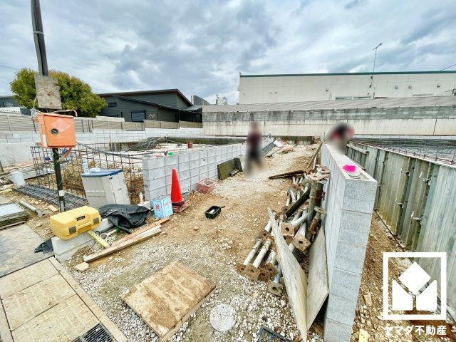 宇治市羽拍子町　2期　2号地の外観|4月7日　現地写真更新