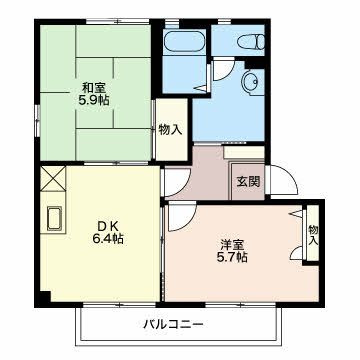 ＬａｎｅｉｇｅⅡの間取り