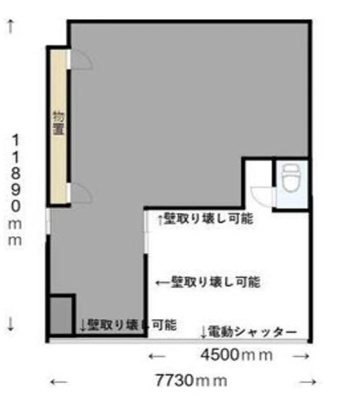 安田ビルの間取り