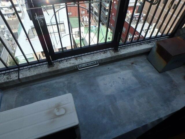 プレール大塚北のバルコニー