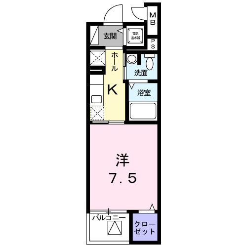 ラシュレの間取り