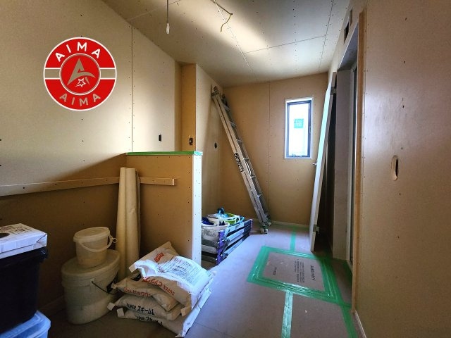 福岡市城南区鳥飼6丁目第1-2棟（1号棟）　の内観：施工例|ゆとりの洗面スペースで朝の身支度もスムーズに。暮らしを快適に変えるシャワー付洗面台です！