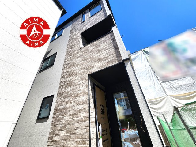 福岡市城南区鳥飼6丁目第1-2棟（1号棟）　の外観|デザイン性のある外観です。