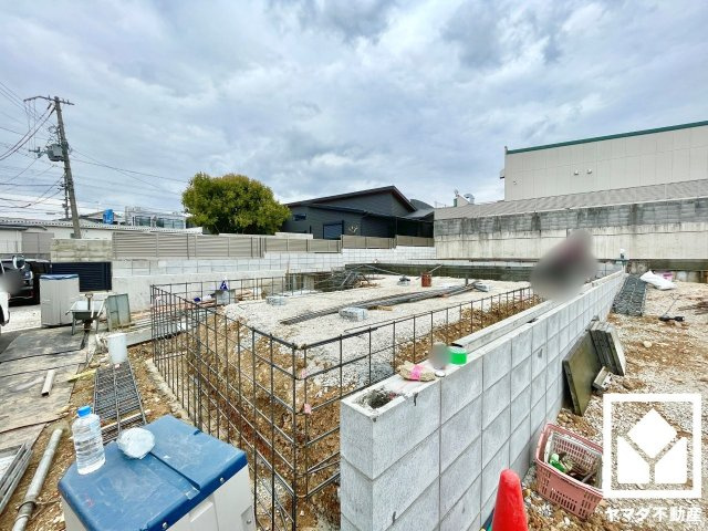 宇治市羽拍子町　2期　1号地の外観|4月7日　現地写真更新