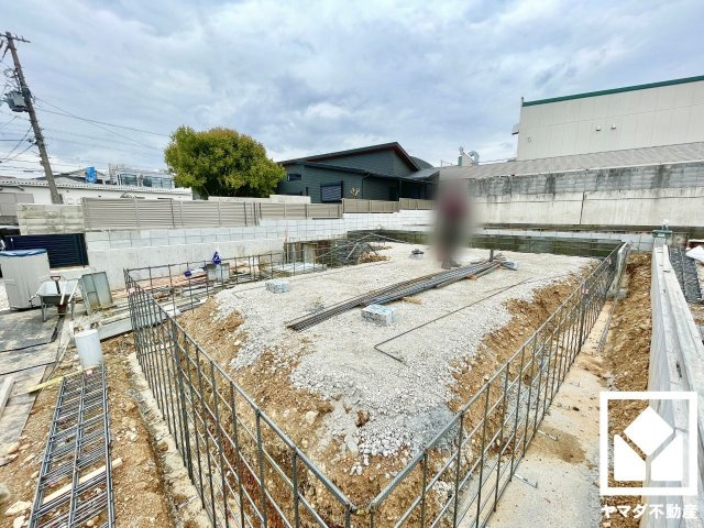 宇治市羽拍子町　2期　1号地の外観|4月7日　現地写真更新